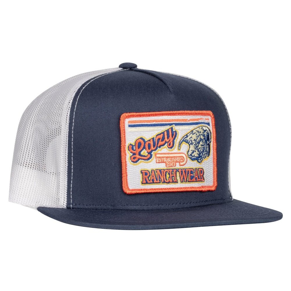 Retro Trucker Hat Adjustable Snapback Unisex West… - image 1